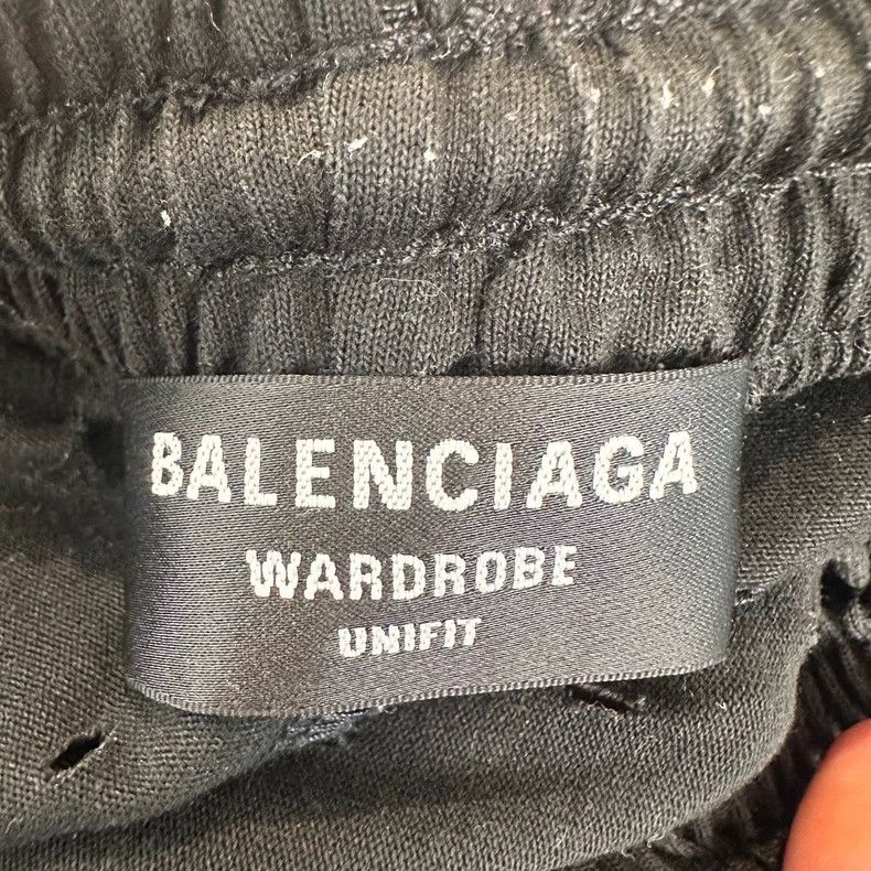 Balenciaga Balenciaga Black Mesh Double Hook Shorts - dmc Size US 30 / EU 46 - 4 Thumbnail