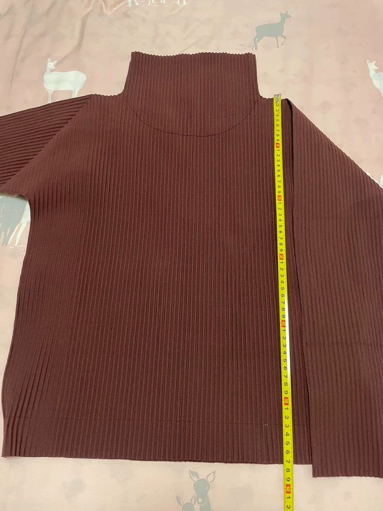 Issey Miyake Issey Miyake ME Series Turtleneck Top - dmc Size US M / EU 48-50 / 2 - 2 Thumbnail