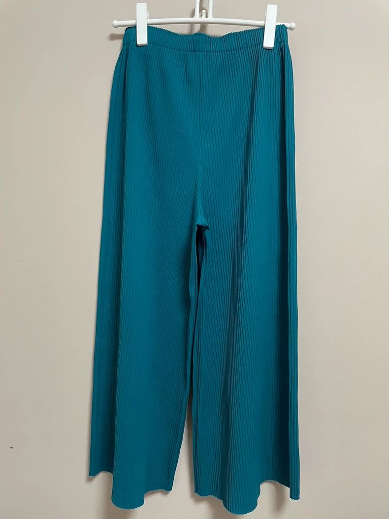 Issey Miyake Issey Miyake ME Series Wide-Leg Pants - dmc Size US 32 / EU 48 - 3 Thumbnail