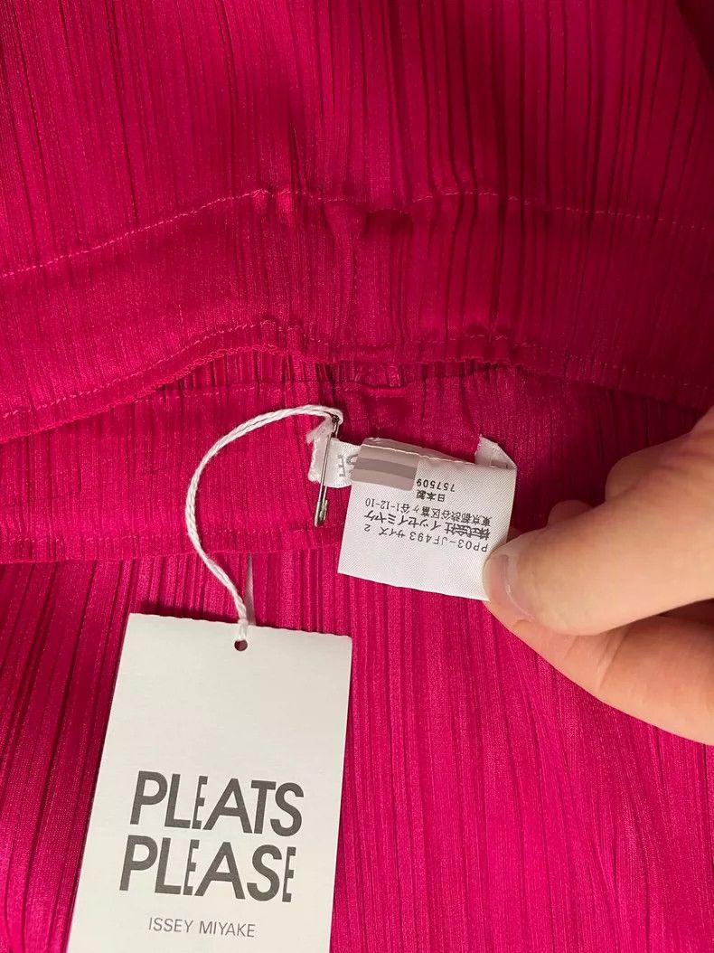 Issey Miyake Issey Miyake Pleats Please Red Pants - dmc Size US 30 / EU 46 - 8 Thumbnail
