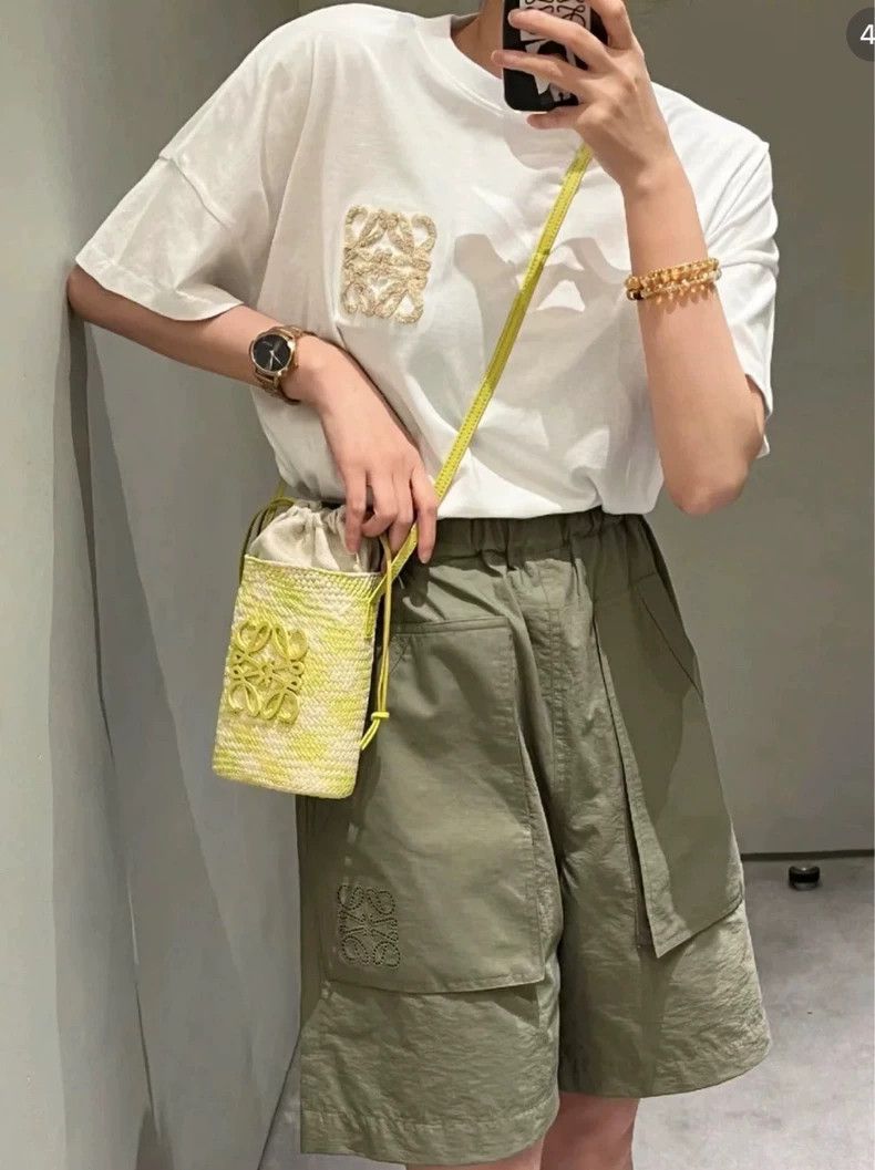 Loewe LOEWE Military Green Cargo Shorts S - dmc Size US 30 / EU 46 - 2 Thumbnail