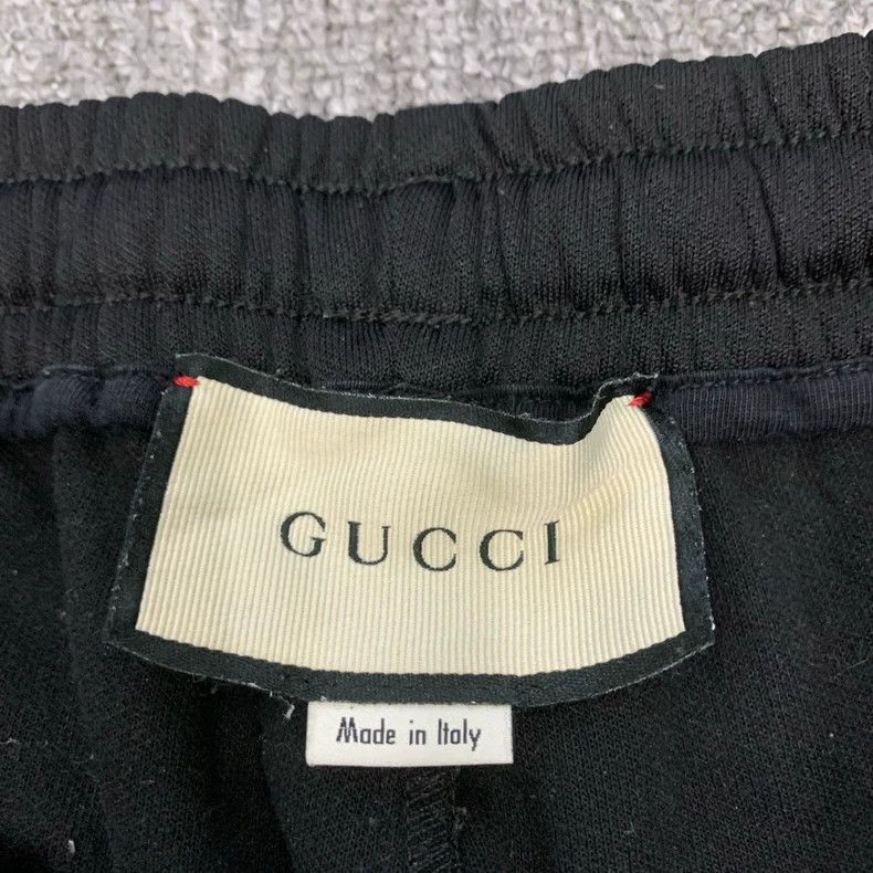 Gucci Gucci Black Snake Print Side Stripe Pants - dmc Size US 30 / EU 46 - 6 Thumbnail