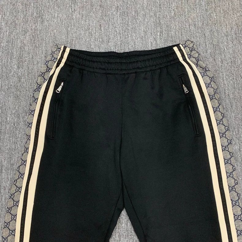 Gucci Gucci Black Snake Print Side Stripe Pants - dmc Size US 30 / EU 46 - 8 Thumbnail