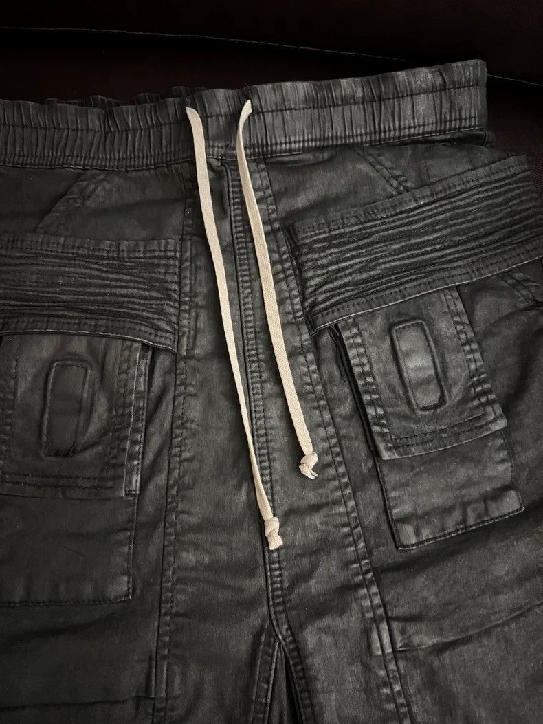 Rick Owens Rick Owens 19SS Waxed Double Ring Shorts - dmc Size US 30 / EU 46 - 3 Thumbnail