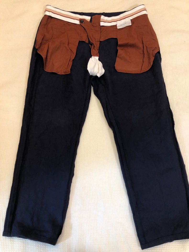 Loro Piana Loro Piana Linen Straight Casual Pants - dmc Size US 31 - 4 Thumbnail