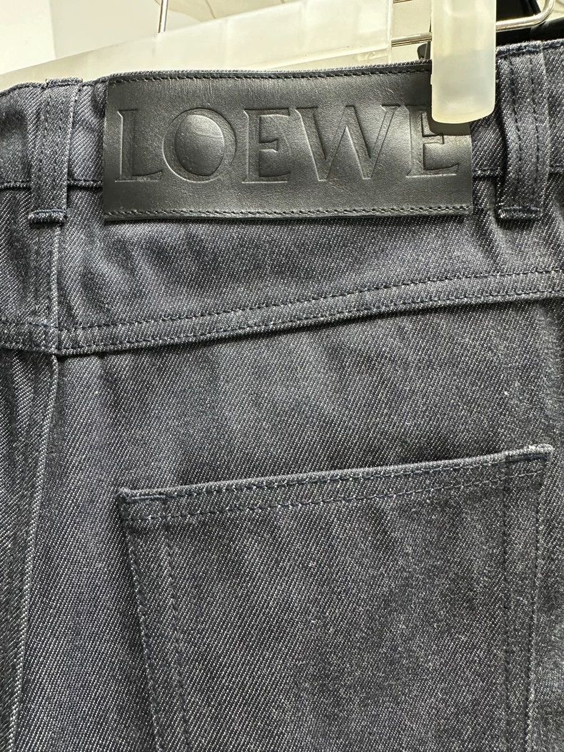 Loewe Non-Pure Black Denim Jeans - dmc