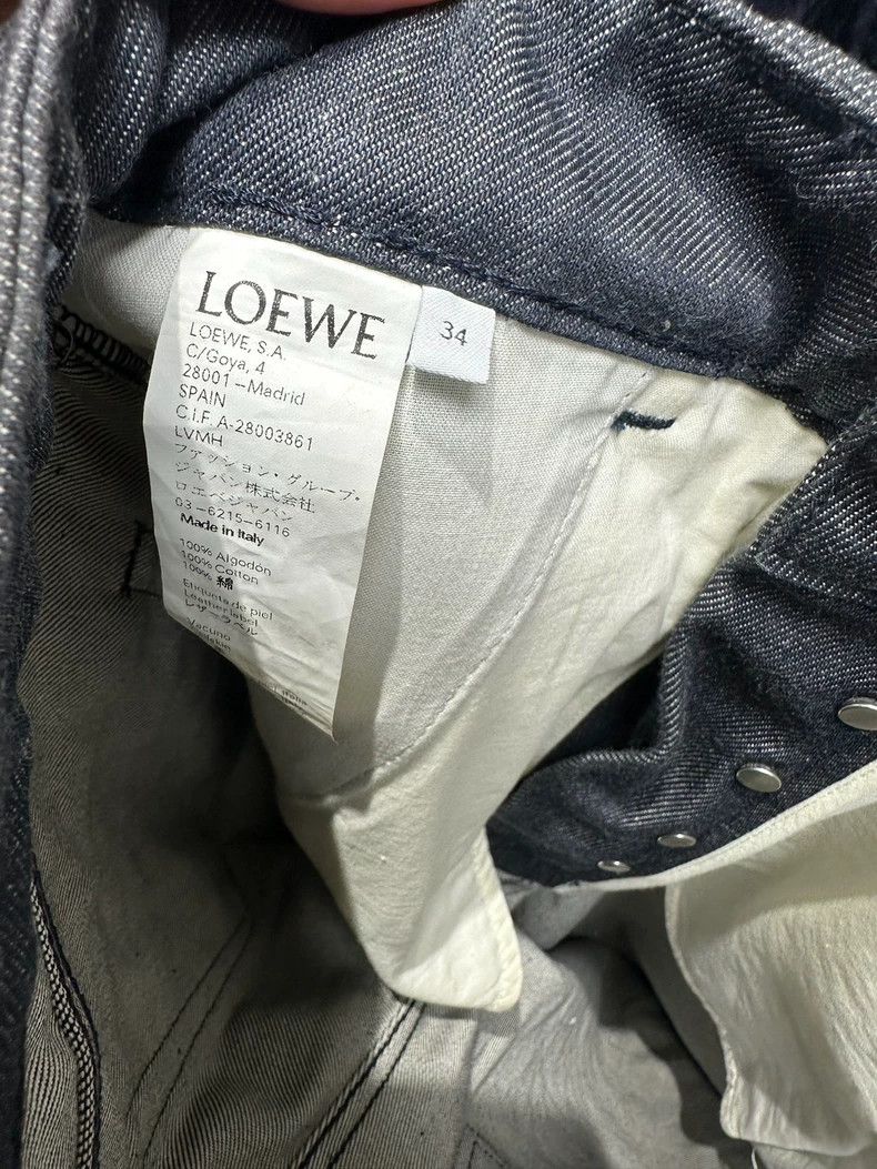 Loewe Non-Pure Black Denim Jeans - dmc