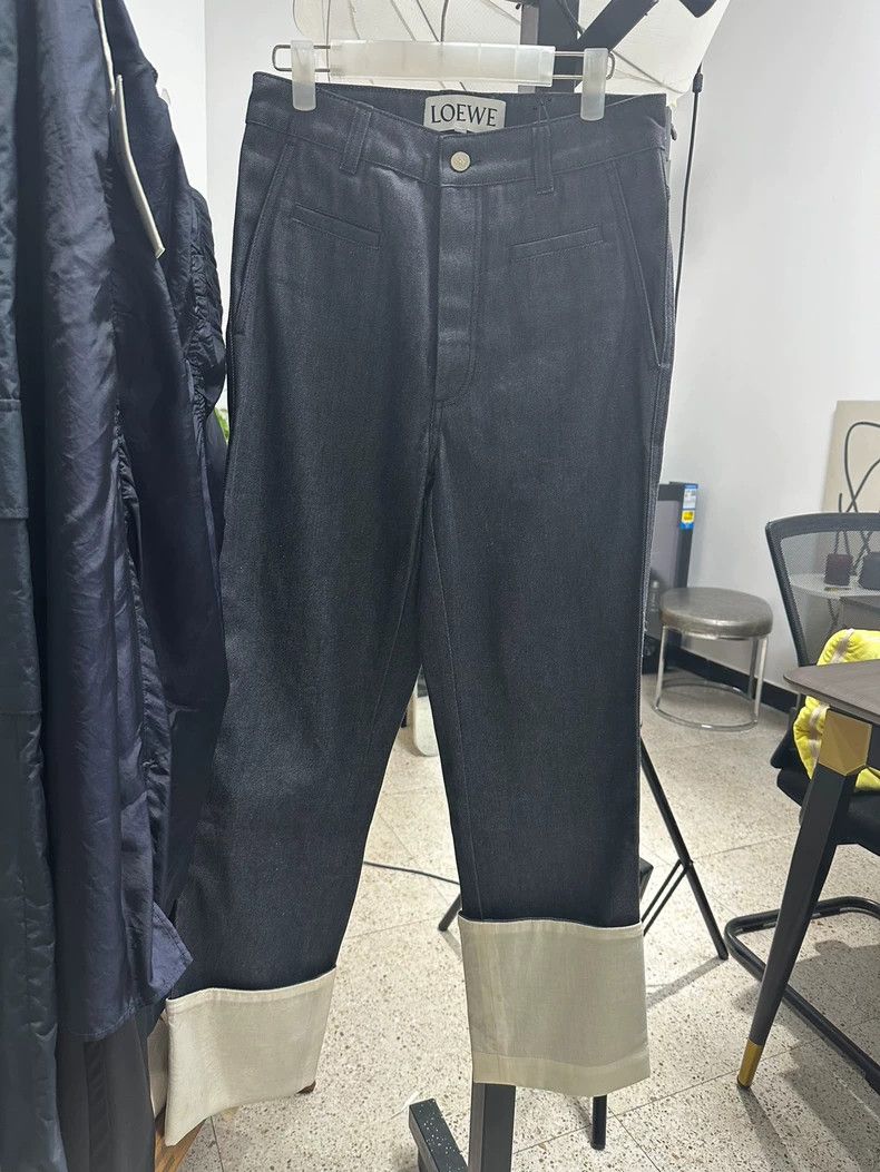Loewe Non-Pure Black Denim Jeans - dmc