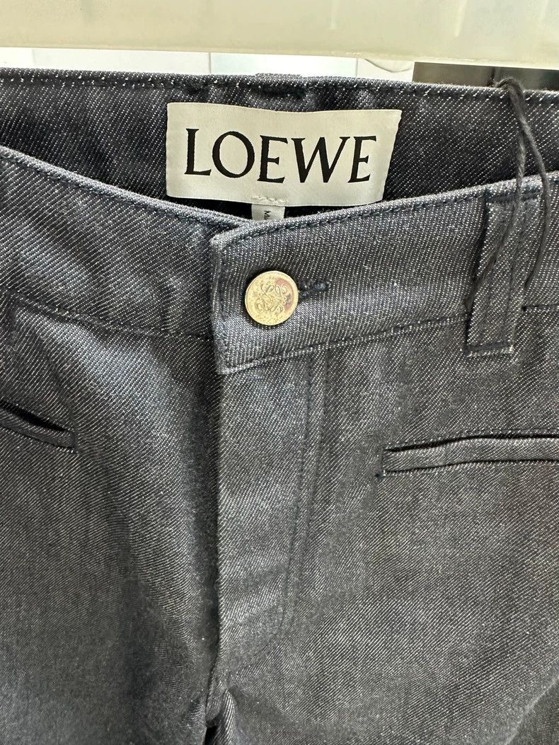 Loewe Non-Pure Black Denim Jeans - dmc