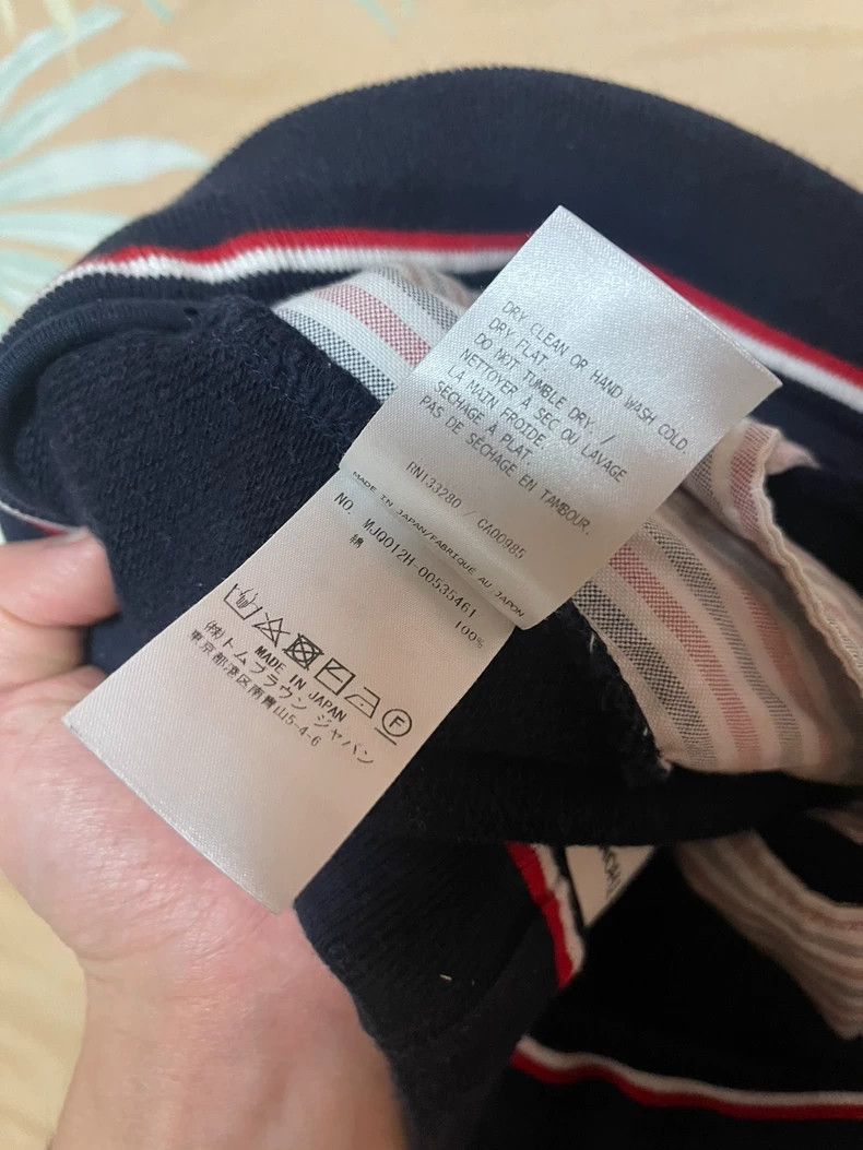 Thom Browne THOM BROWNE Classic Stripe Sweat Shorts - dmc Size US 30 / EU 46 - 4 Thumbnail