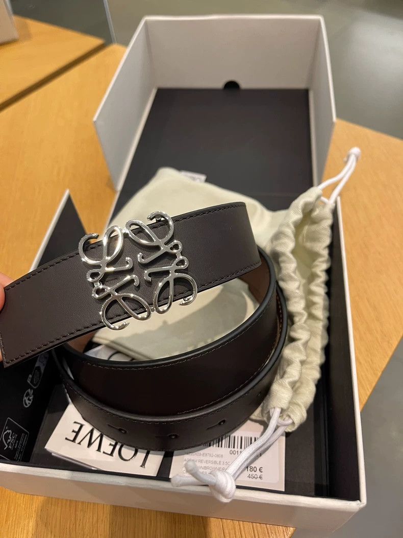Loewe Loewe Double-sided Leather Belt - dmc Size ONE SIZE - 2 Thumbnail