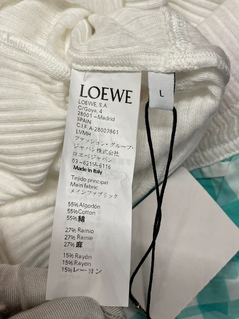 Loewe Loewe Colorblock Plaid Cotton Dress - dmc Size US 34 / EU 50 - 7 Thumbnail