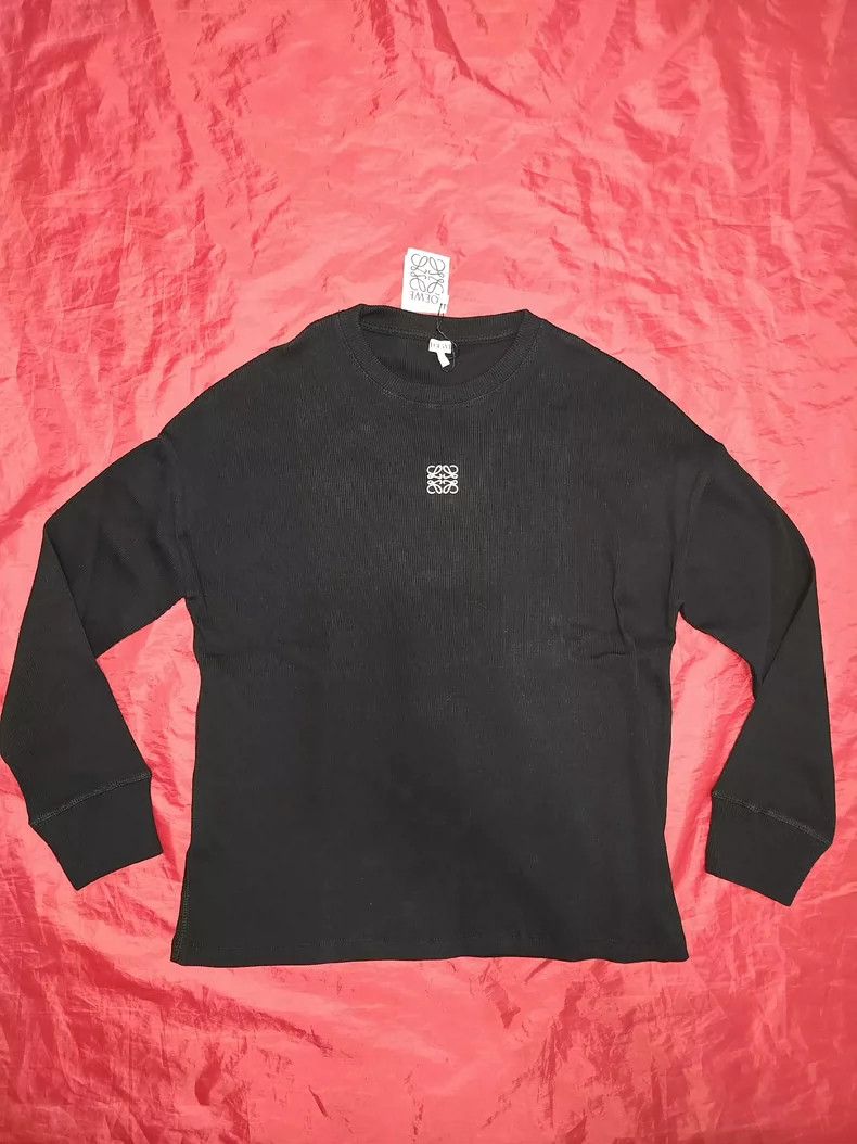 Loewe LOEWE Pure Color Loose Long Sleeve T-shirt - dmc Size US S / EU 44-46 / 1 - 2 Thumbnail
