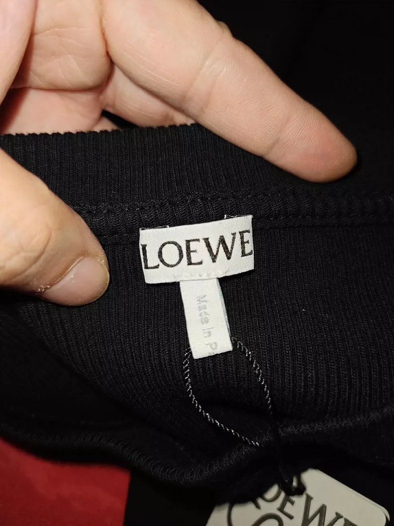 Loewe LOEWE Pure Color Loose Long Sleeve T-shirt - dmc Size US S / EU 44-46 / 1 - 4 Thumbnail