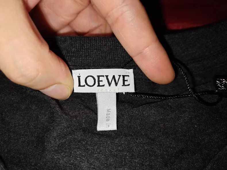 Loewe Loewe 2024 Logo Embroidered Short Sleeve Tee - dmc Size US S / EU 44-46 / 1 - 5 Thumbnail
