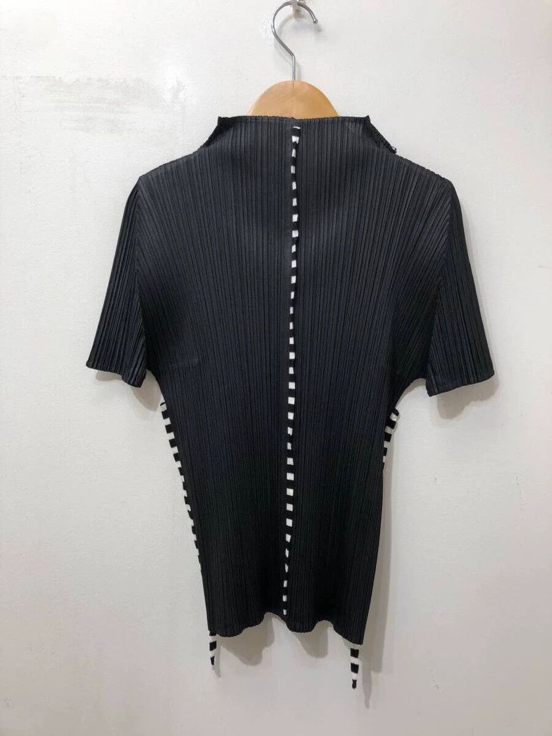 Issey Miyake PLEATS PLEASE Issey Miyake Pleated Top - dmc Size US M / EU 48-50 / 2 - 2 Thumbnail