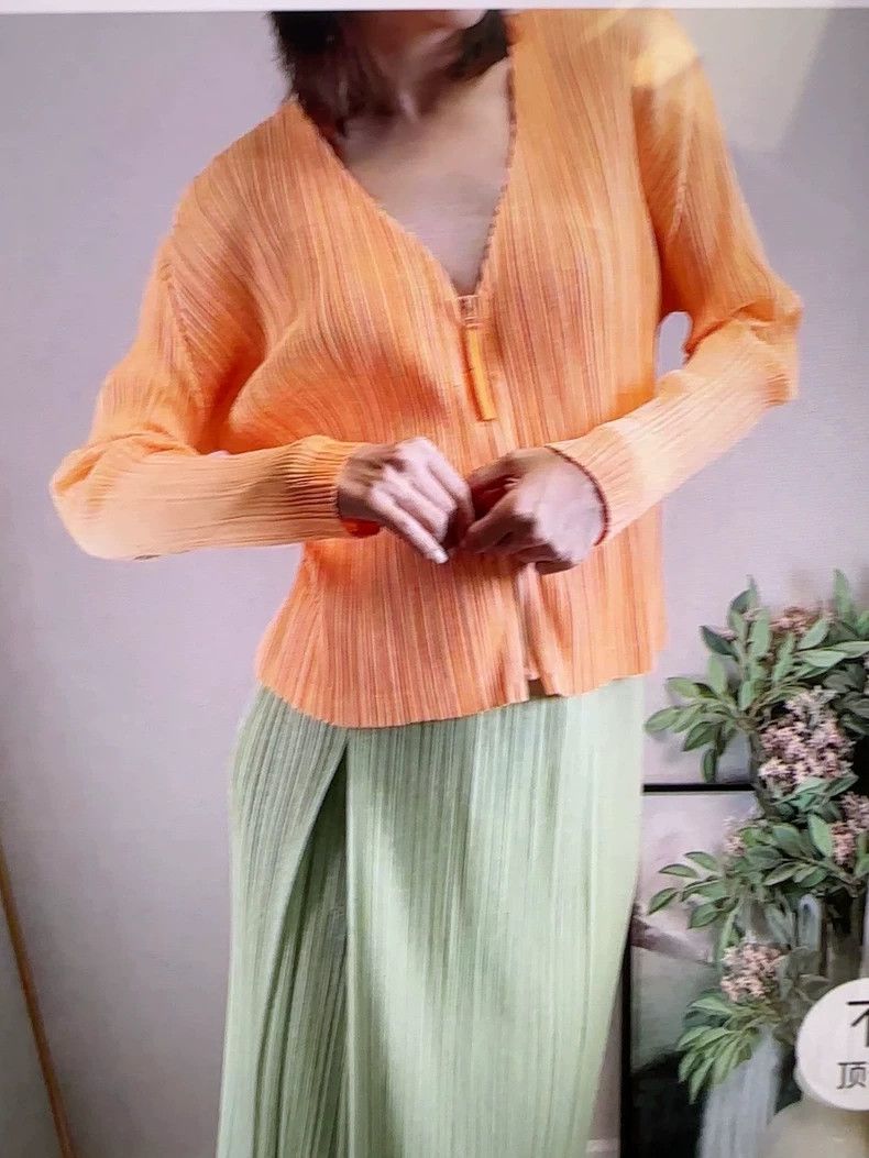 Issey Miyake Issey Miyake Pleats Please Zip Cardigan - dmc Size US M / EU 48-50 / 2 - 5 Thumbnail