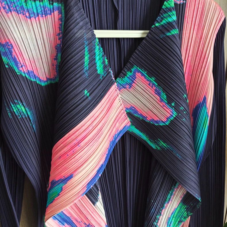 Issey Miyake Issey Miyake Pleats Please Pleated Cardigan - dmc Size US M / EU 48-50 / 2 - 2 Thumbnail
