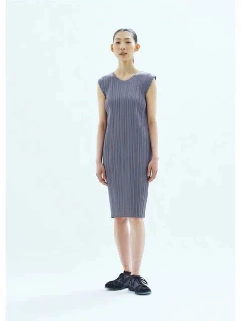 Issey Miyake Issey Miyake JH113 Pleated Dress - dmc Size US 30 / EU 46 - 7 Thumbnail
