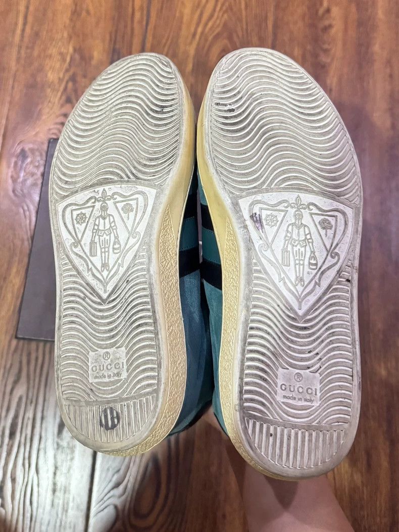 Gucci Gucci Men's High-Top Sneakers - dmc Size US 9 / EU 42 - 4 Thumbnail