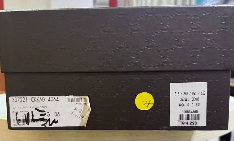 Gucci Gucci Men's High-Top Sneakers - dmc Size US 9 / EU 42 - 8 Thumbnail