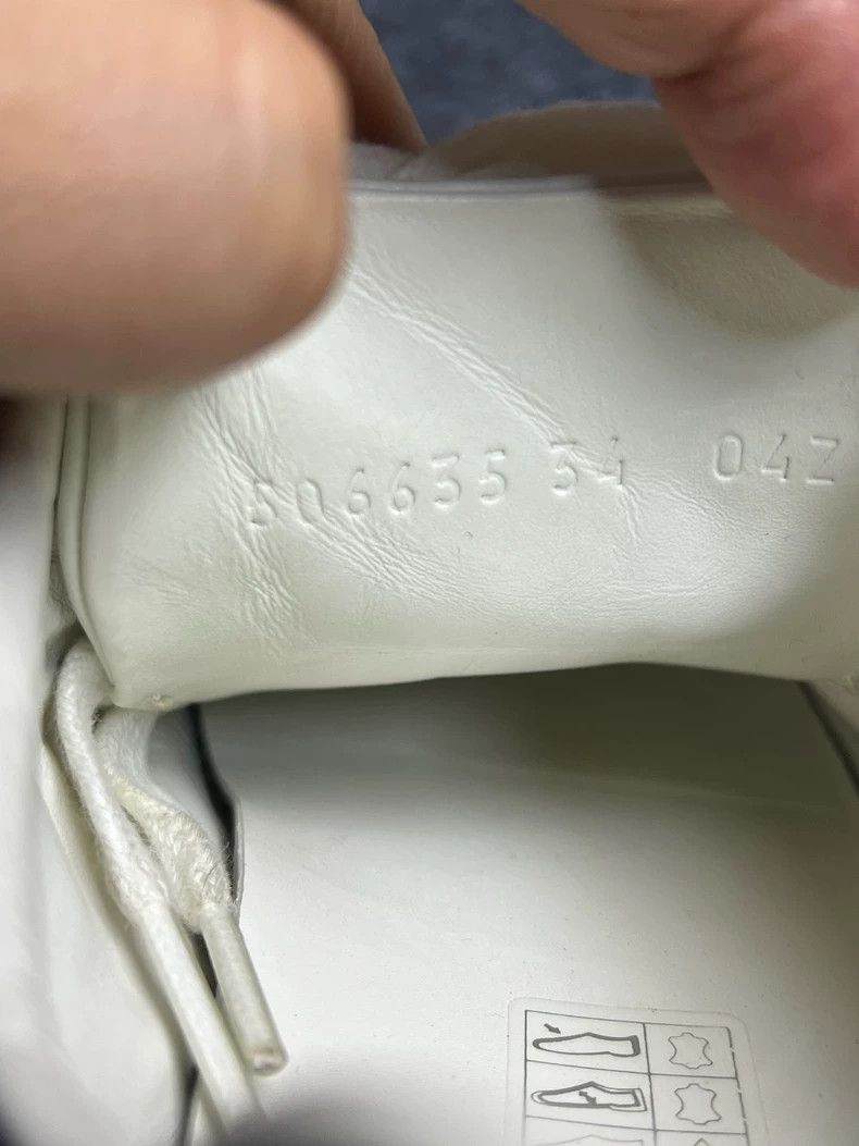Gucci Gucci White Casual Sneakers with Stripes - dmc Size US 5 / EU 37 - 3 Thumbnail