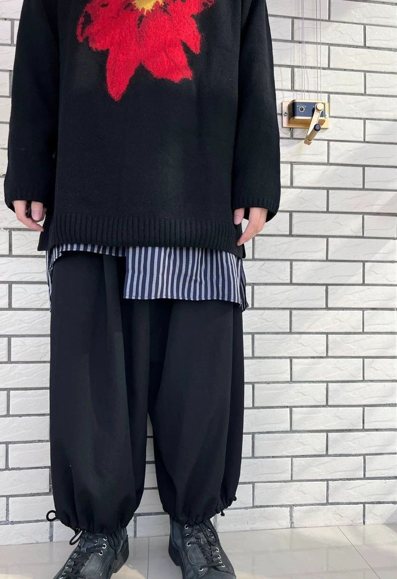 Yohji Yamamoto Yohji Yamamoto GABA Wool Barrel Pants - dmc Size US 30 / EU 46 - 8 Thumbnail