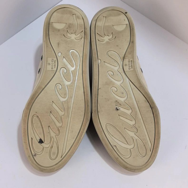 Gucci Gucci Canvas Sneakers with Logo Pattern - dmc Size US 5 / EU 37 - 7 Thumbnail