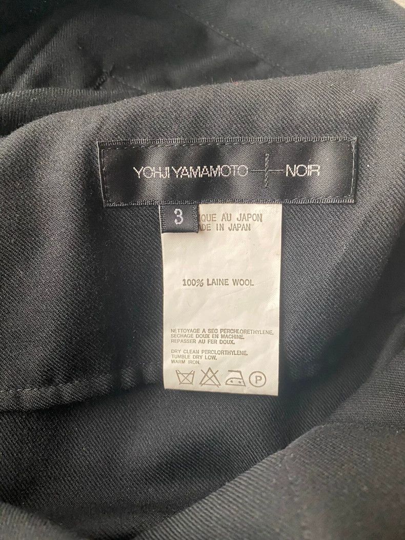 Yohji Yamamoto Yohji Yamamoto Wool Midi Skirt - dmc Size US 30 / EU 46 - 4 Thumbnail