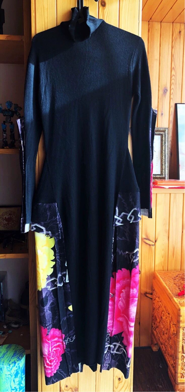 Yohji Yamamoto Yohji Yamamoto Runway Long Dress - dmc Size US 30 / EU 46 - 2 Thumbnail
