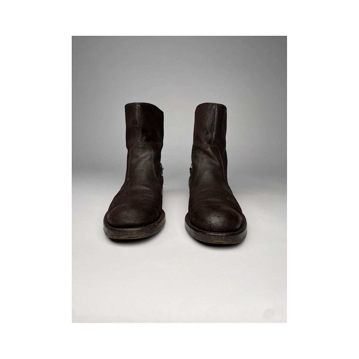 Gucci Brown Leather Ankle Boots Size US 6.5 / IT 36.5 - 5 Thumbnail