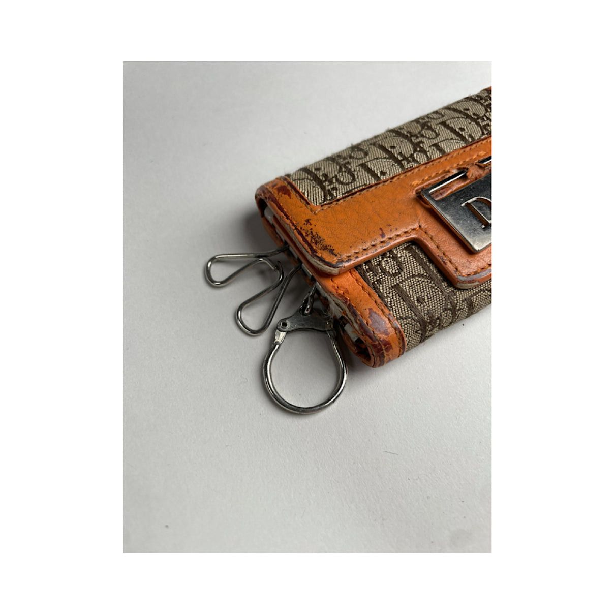 Dior Orange Leather Purse Size ONE SIZE - 5 Thumbnail