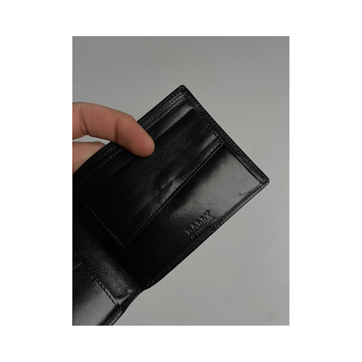 Bally Black Leather Wallet Size ONE SIZE - 4 Thumbnail