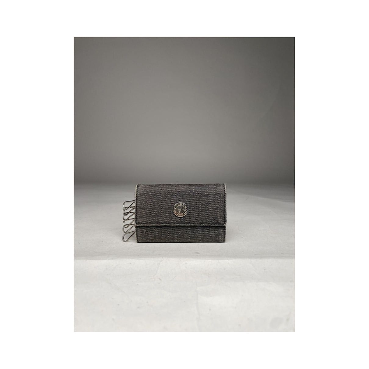 Bvlgari Grey Cotton Purse Size ONE SIZE - 2 Thumbnail