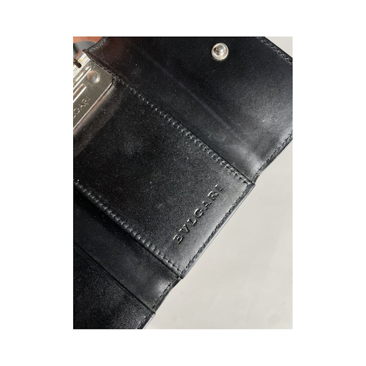 Bvlgari Grey Cotton Purse Size ONE SIZE - 4 Thumbnail