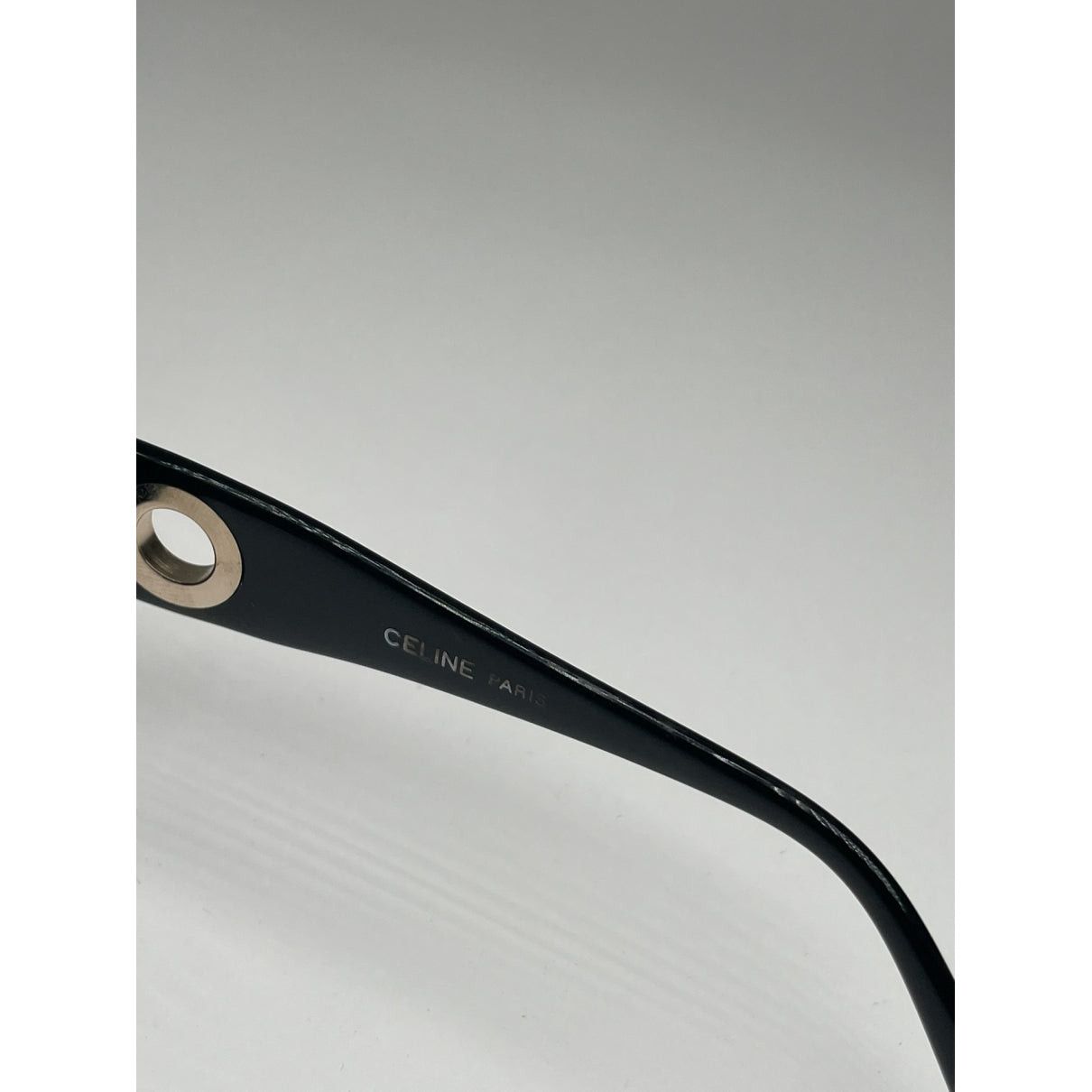 Celine Black Plastic Sunglasses Size ONE SIZE - 5 Thumbnail