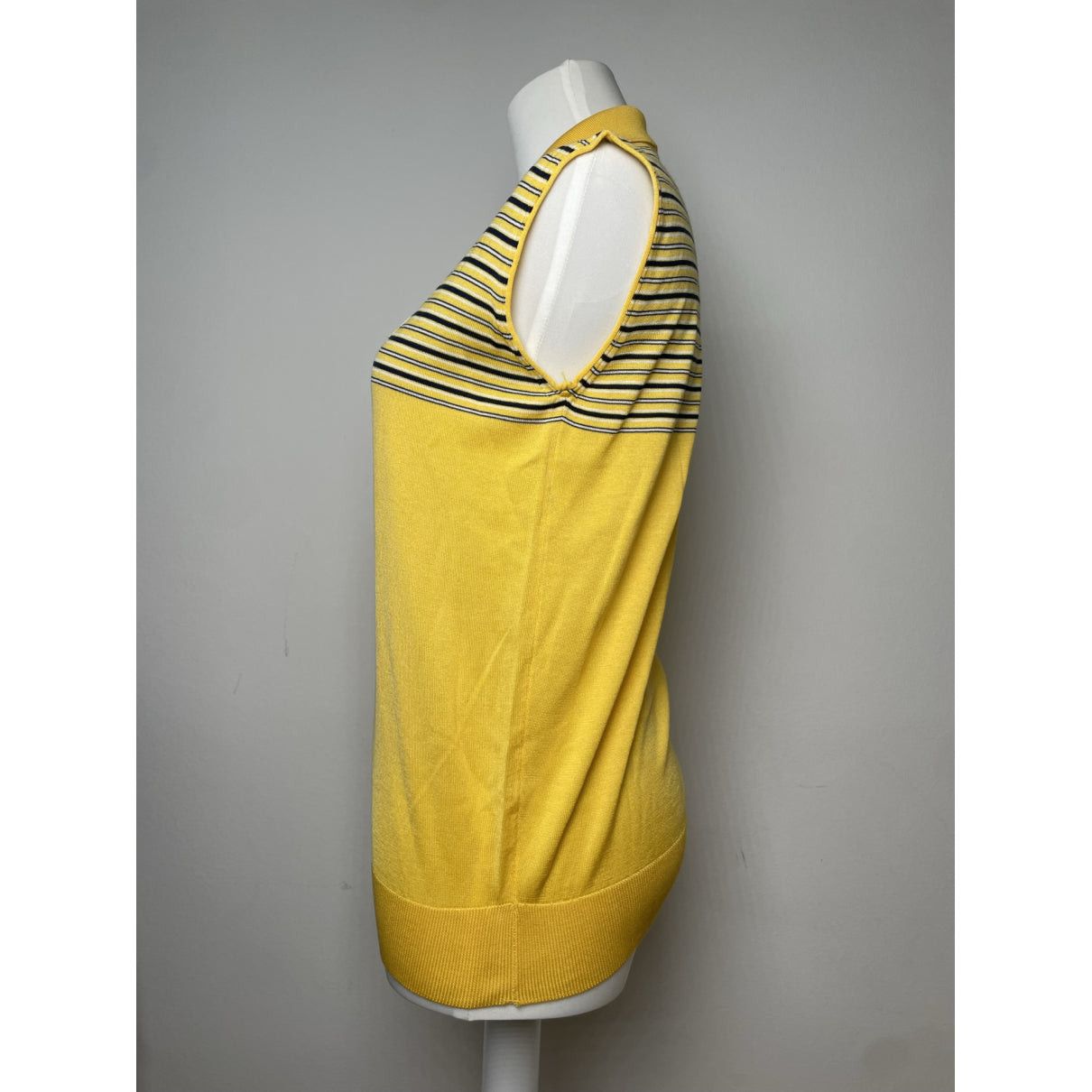 Dior J'A Yellow Cotton Top Size M / US 6-8 / IT 42-44 - 3 Thumbnail