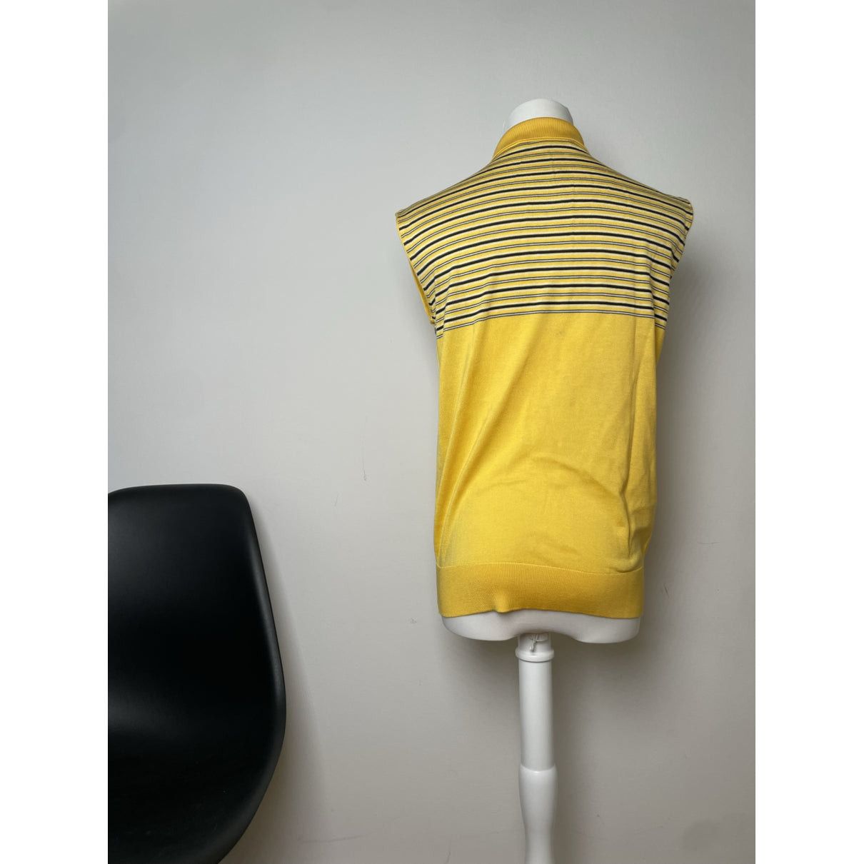 Dior J'A Yellow Cotton Top Size M / US 6-8 / IT 42-44 - 4 Thumbnail