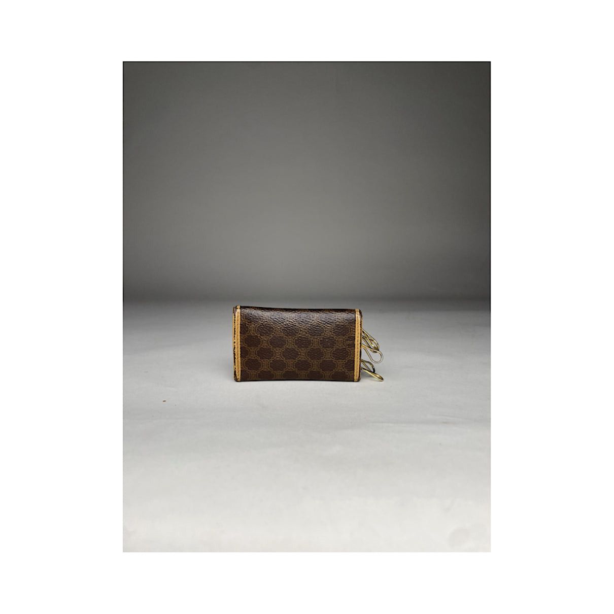 Celine Triomphe Beige Leather Wallet Size ONE SIZE - 2 Thumbnail