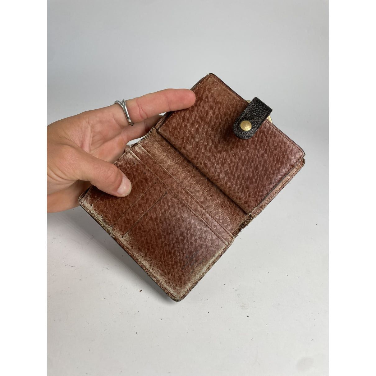 Louis Vuitton Juliette Brown Leather Wallet Size ONE SIZE - 3 Thumbnail