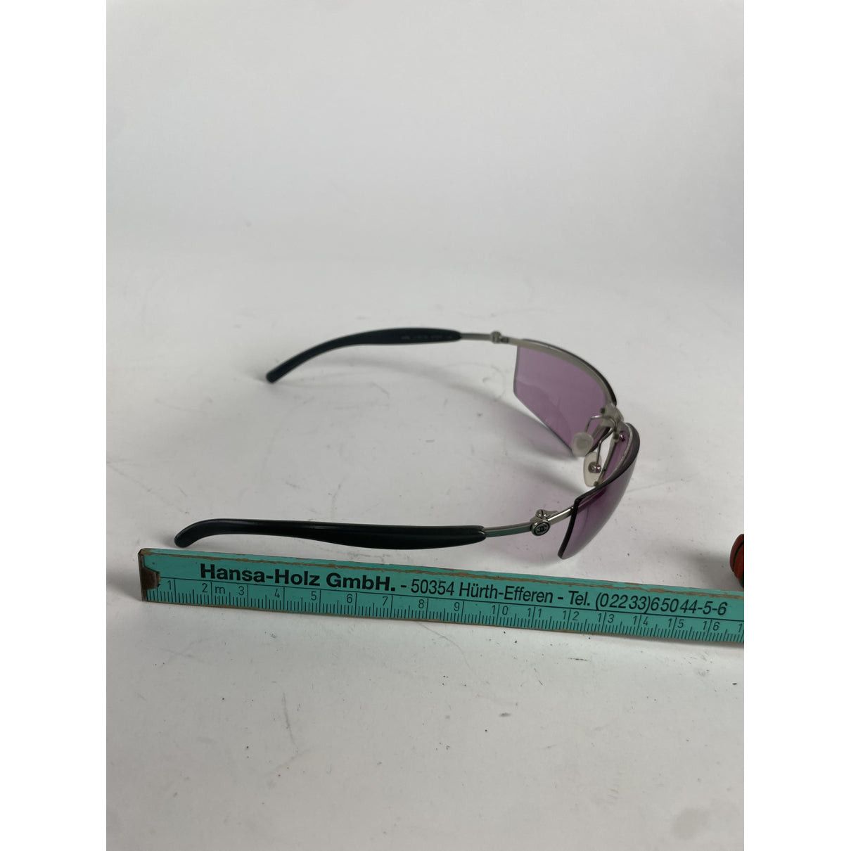Chanel Purple Metal Sunglasses Size ONE SIZE - 5 Thumbnail