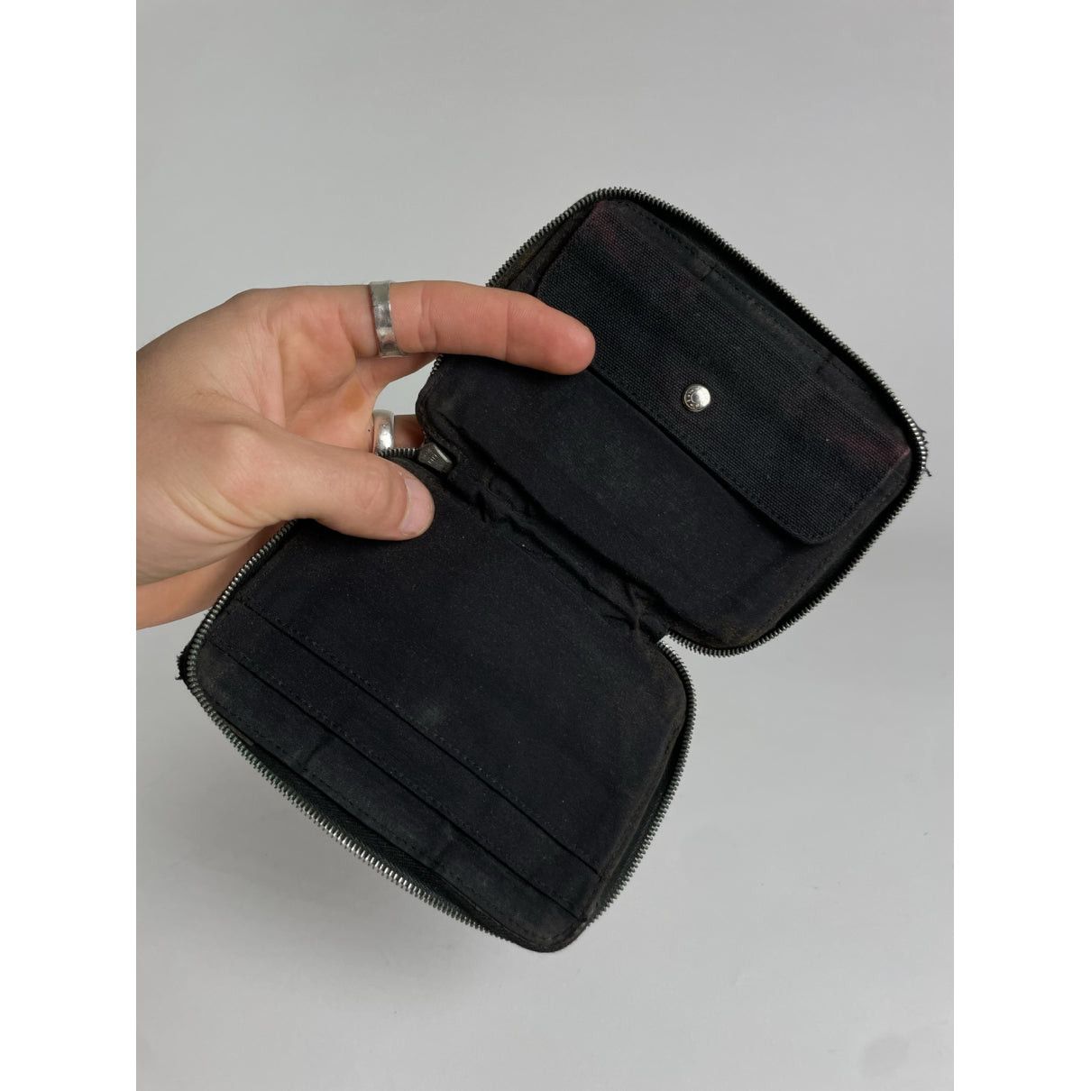 Other Hermès Black Cotton Wallet Size ONE SIZE - 3 Thumbnail