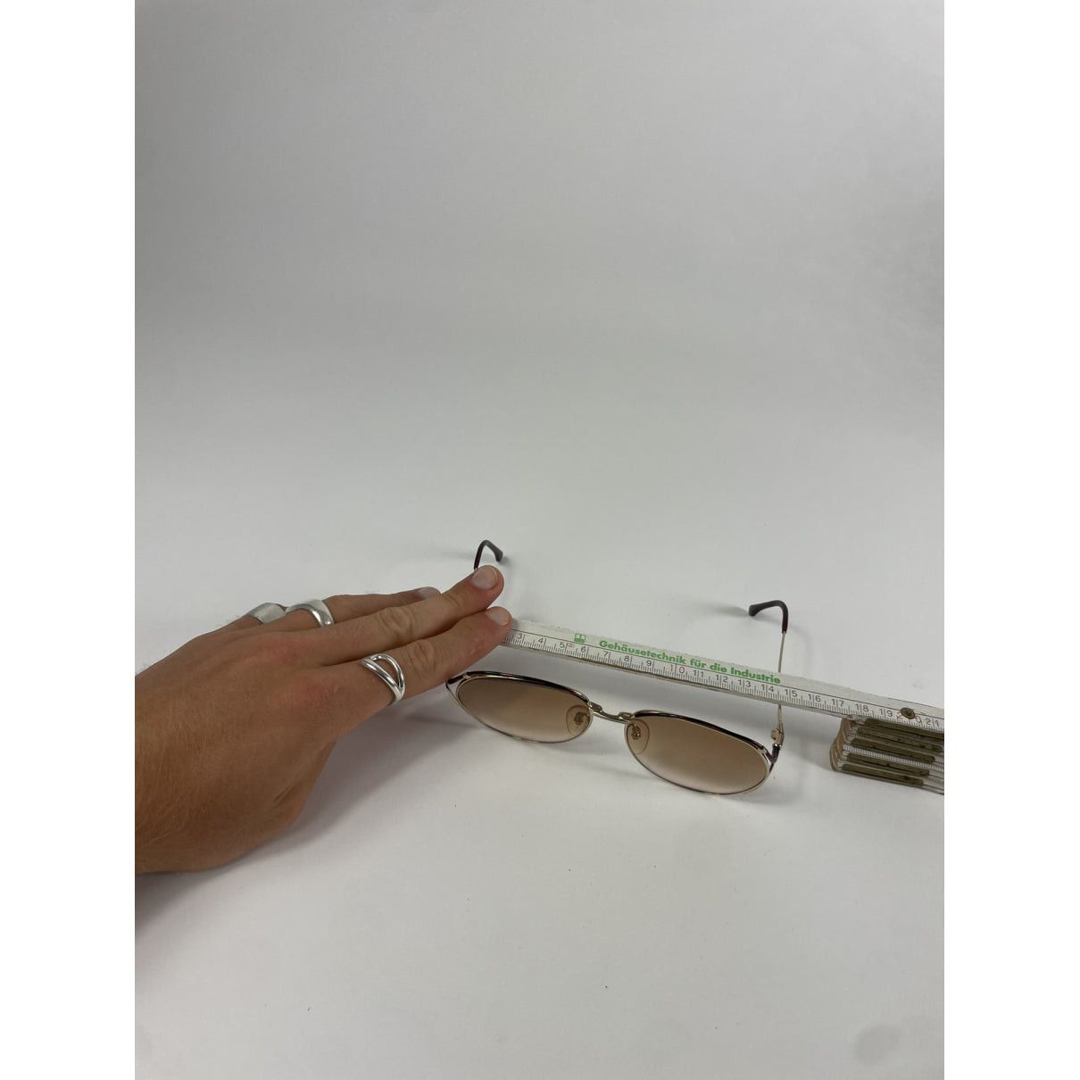 Other Saint Laurent Beige Plastic Sunglasses Size ONE SIZE - 5 Thumbnail