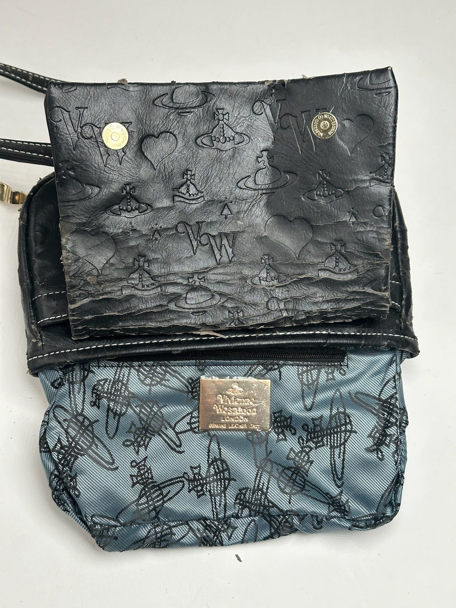 Vivienne Westwood Vintage Leather bag black Size ONE SIZE - 6 Thumbnail