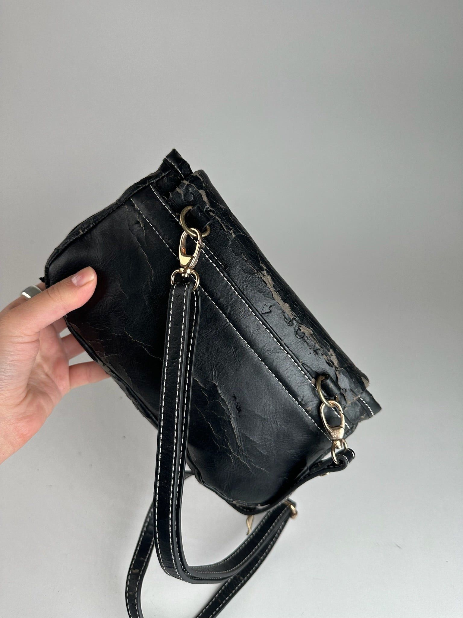 Vivienne Westwood Vintage Leather bag black Size ONE SIZE - 8 Thumbnail