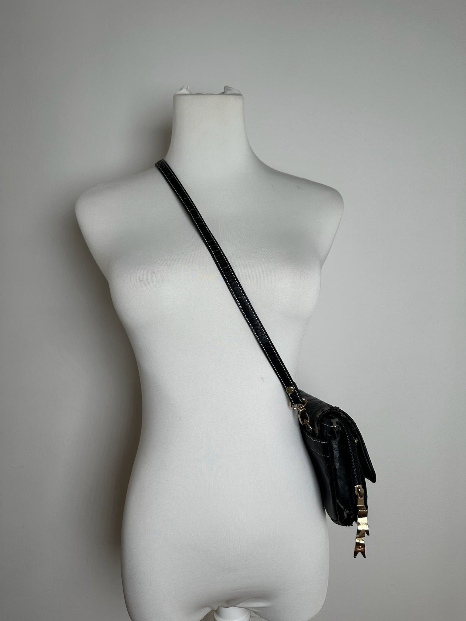 Vivienne Westwood Vintage Leather bag black Size ONE SIZE - 3 Thumbnail