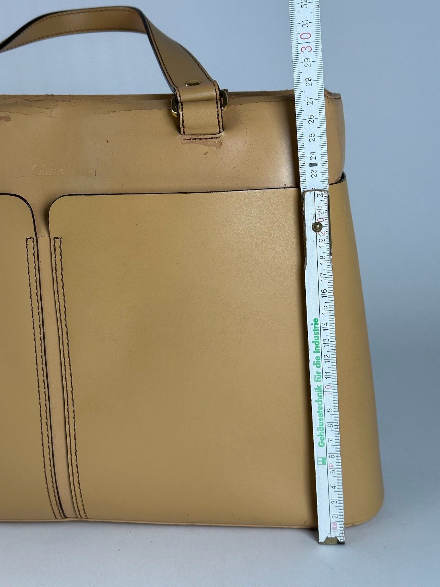 Chloe Vintage Leather bag beige brown Size ONE SIZE - 11 Thumbnail