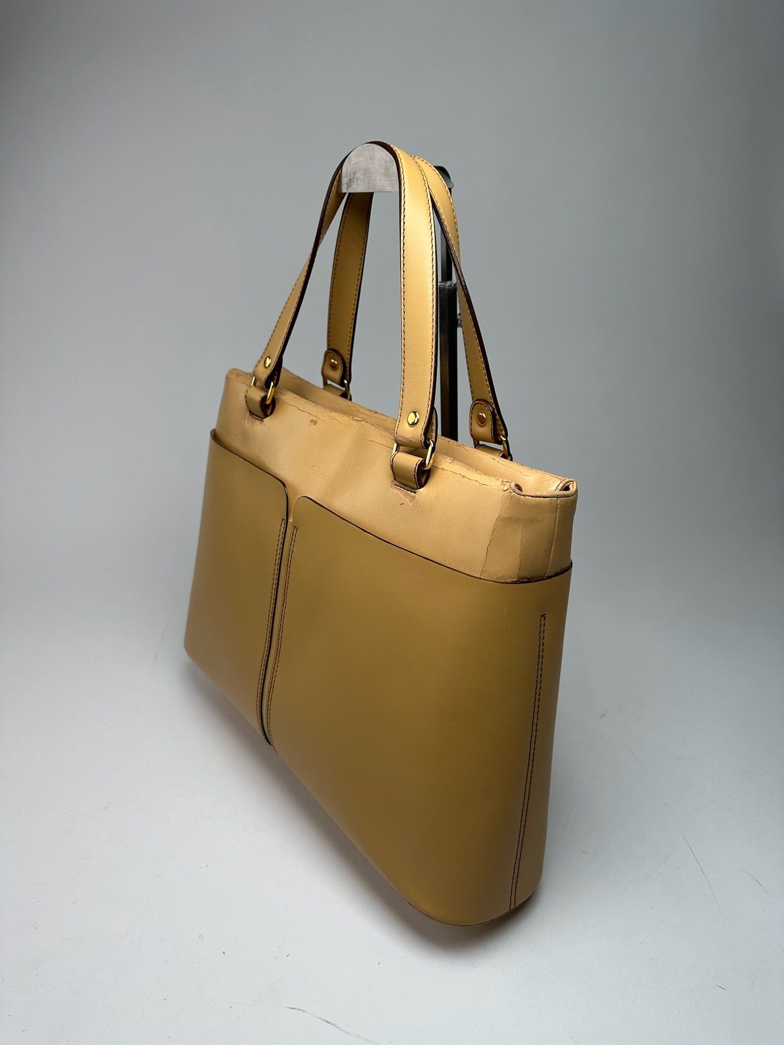 Chloe Vintage Leather bag beige brown Size ONE SIZE - 8 Thumbnail
