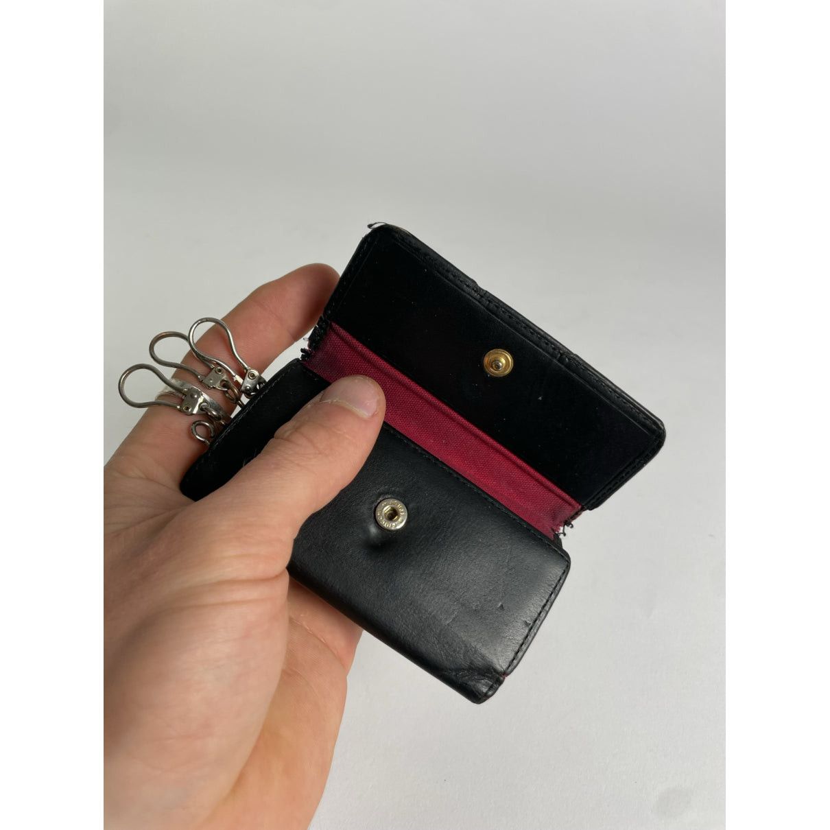 Vivienne Westwood Black Leather Purse Size ONE SIZE - 3 Thumbnail