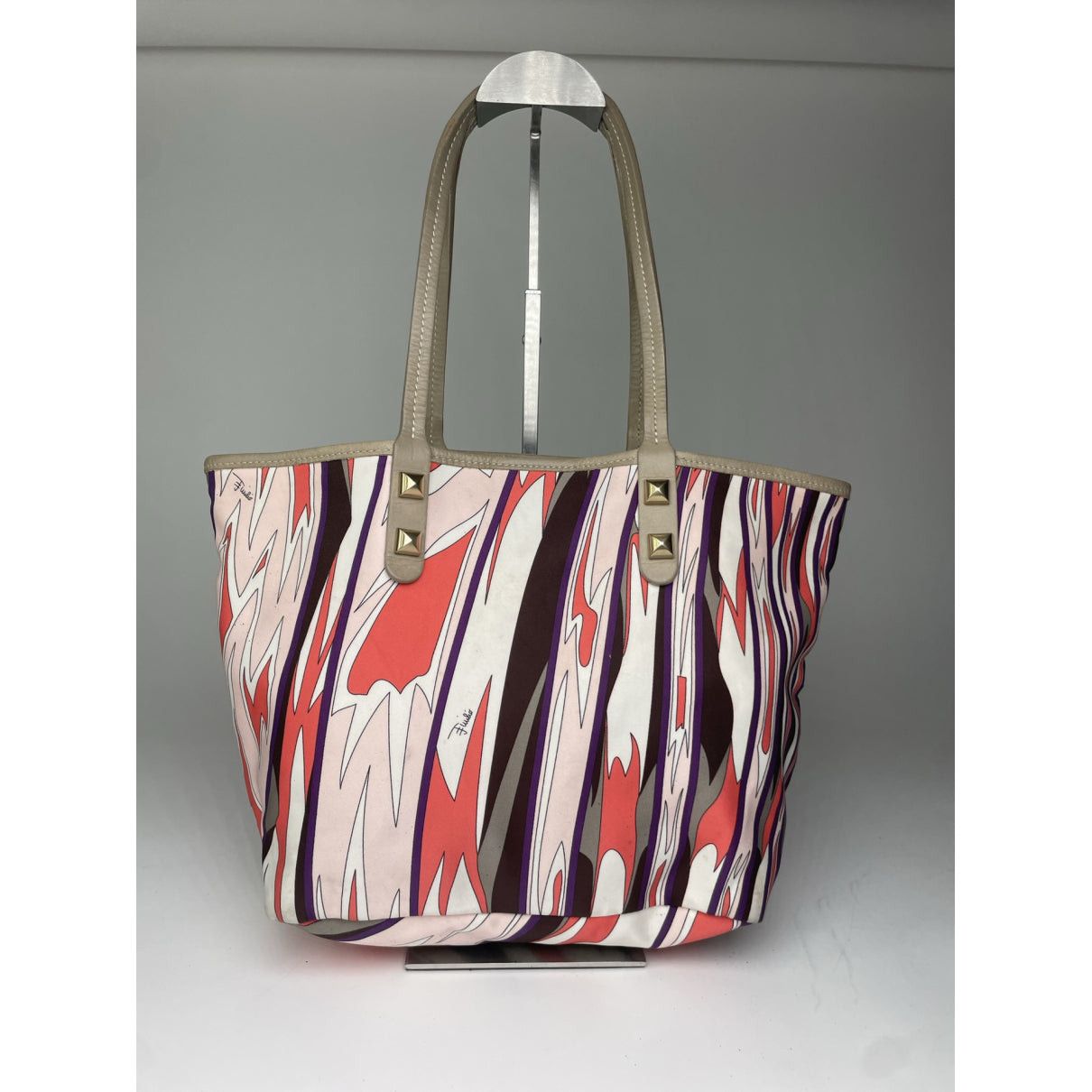Emilio Pucci Multicolour Leather Handbag Size ONE SIZE - 3 Thumbnail